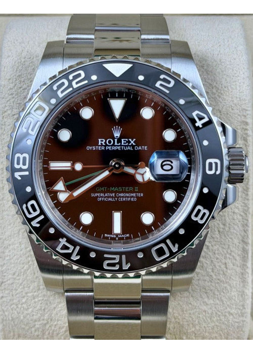 二手 ▶️ Rolex 勞力士 GMT-MASTER II ◀️ 116710LN 2017年錶 (40mm) 
